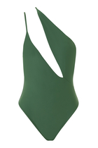 بدلة سباحة بورتوفينو بتصميم قطعة واحدة بكتف واحد